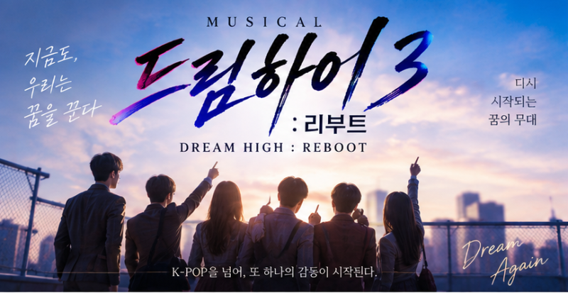 뮤지컬 ‘드림하이 시즌3 : 리부트’ 공연 중…10월 18일까지