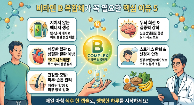 비타민 b 효능, 비타민B에 관한 모든것(종류별 섭취방법, 영양제 조합, 섭취량, 선택기준, 국....