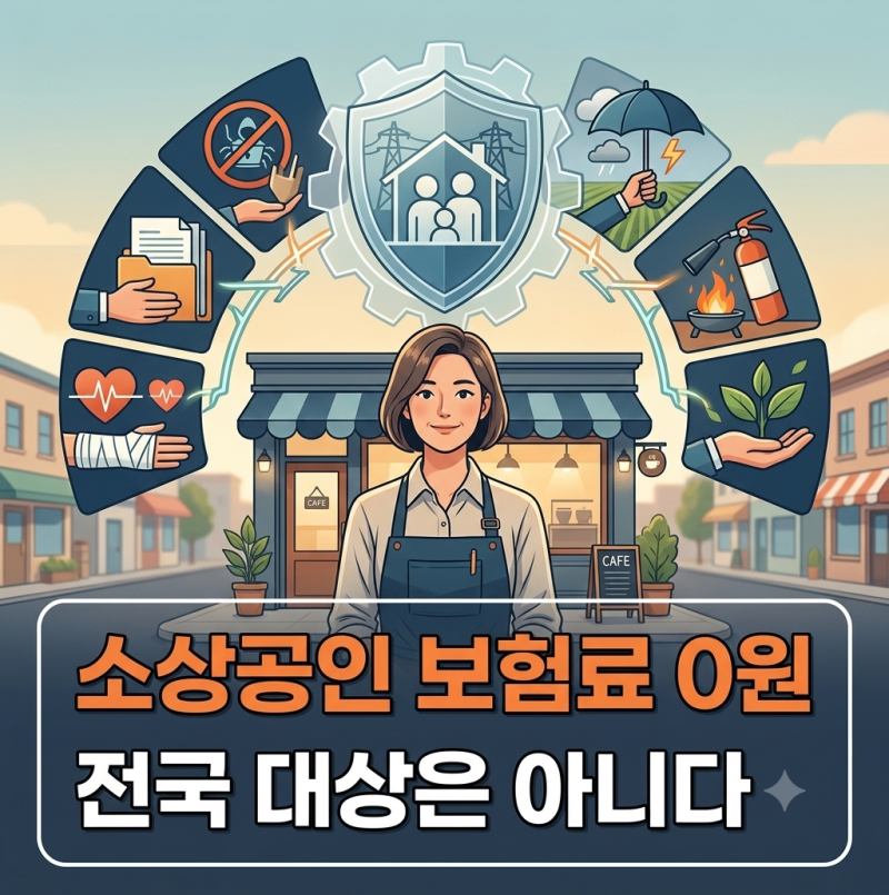 소상공인 무료 상생보험 1천만원 보상, 대출 상환까지 지원? 꼭 확인해야 할 내용