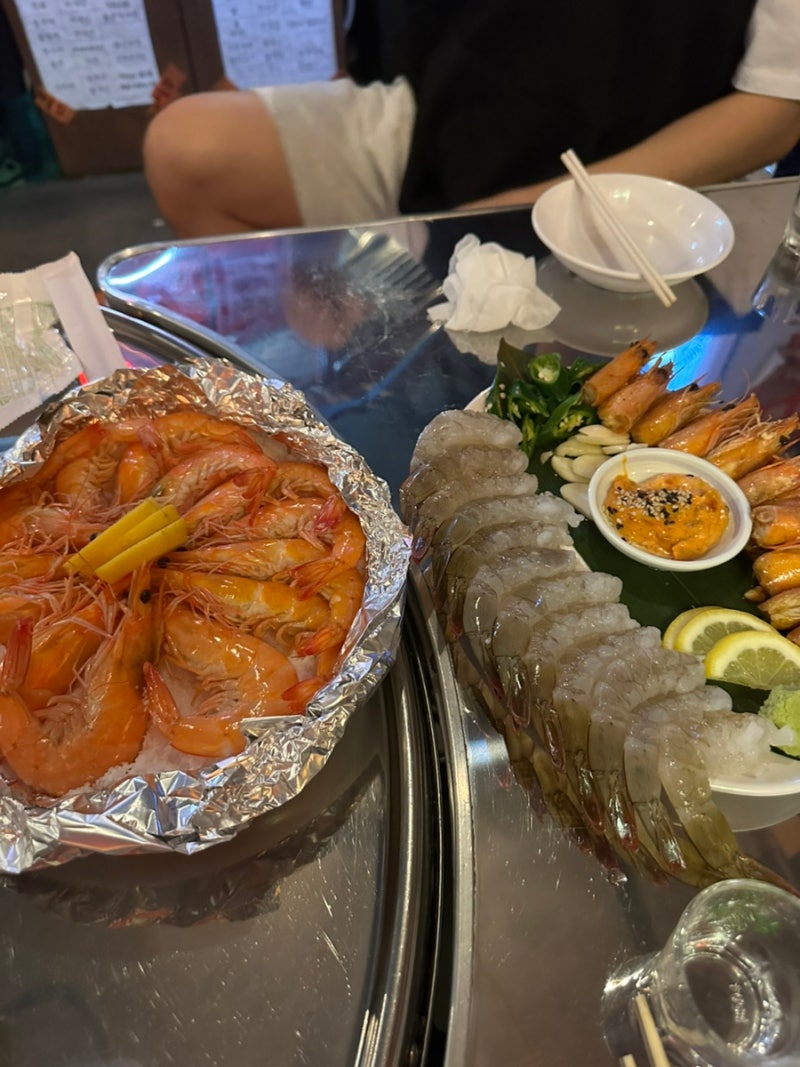이수역 맛집 해물점 이수, 제철 새우구이 생새우 먹으러 다녀온 솔직후기