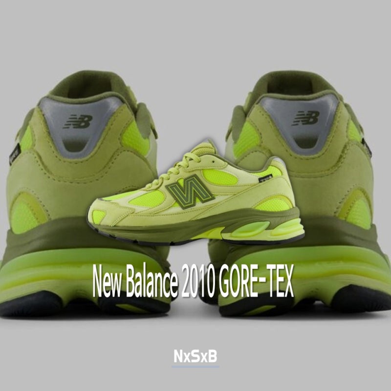 뉴발란스 2010 고어텍스 발매 정보 New Balance 2010 GORE-TEX “Neon Green” / 운동화 / 뭐야 왜 예쁜건....