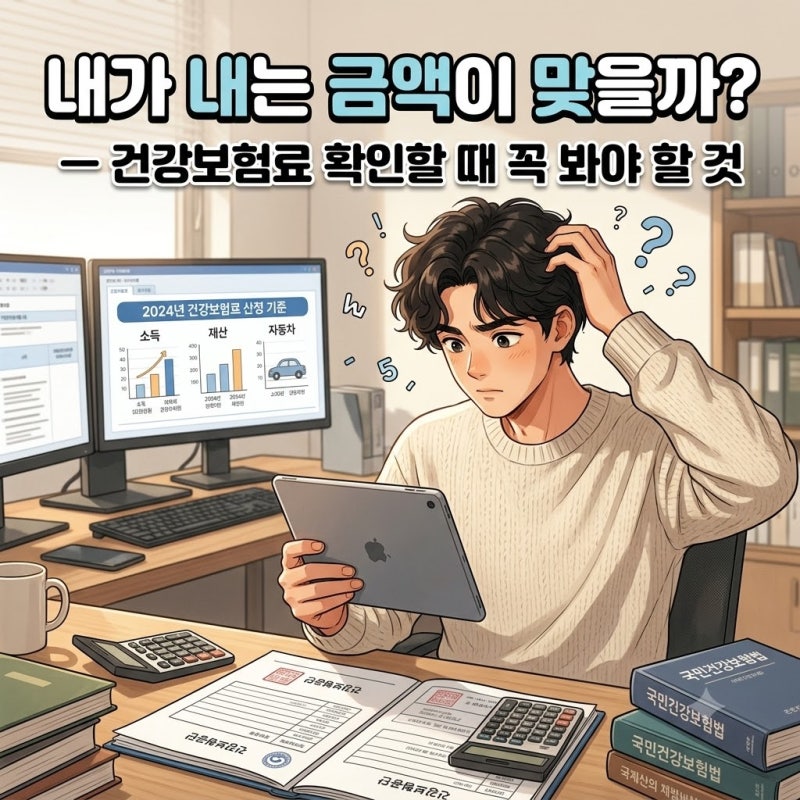 "건강보험료 왜 이렇게 많이 나오지?" 월급에서 빠지는 금액 제대로 알아보기