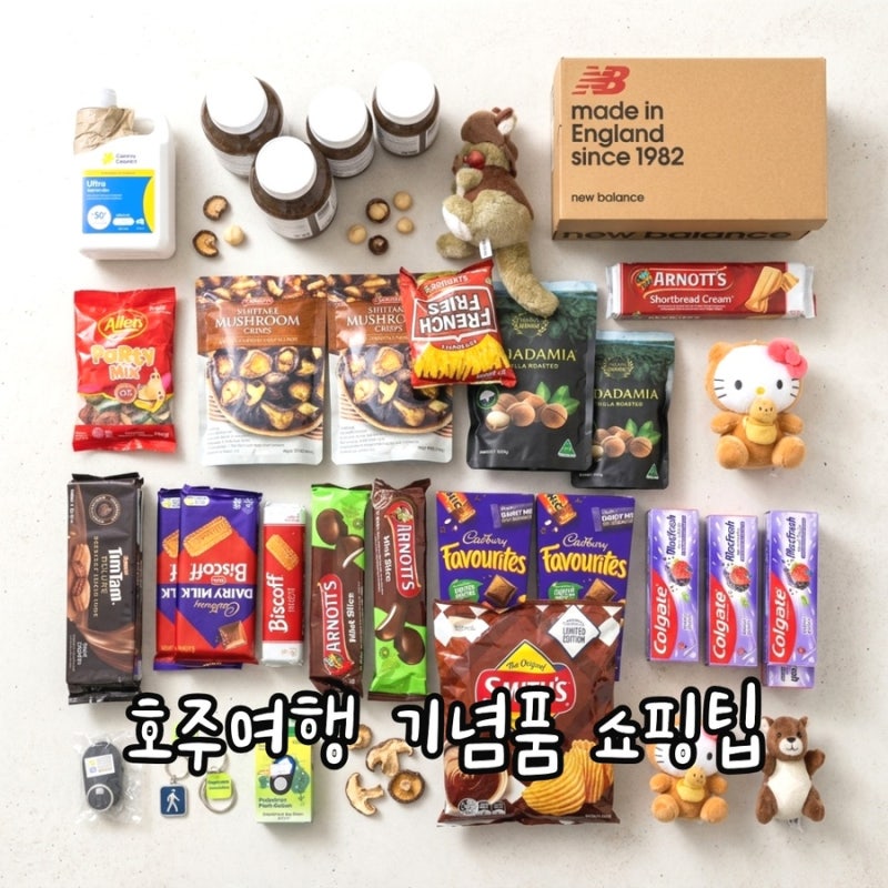 호주 시드니 기념품 쇼핑리스트 추천: 콜스 마켓 영양제 세일, 패디스마켓 키링, 공항 면세점....