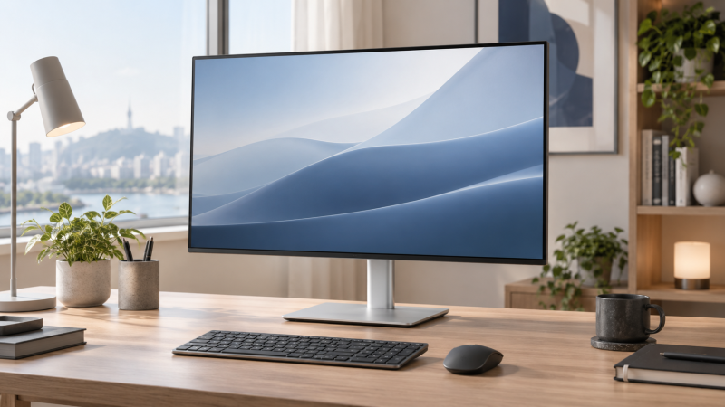 [실사용기] 델 울트라샤프 U2723QE, 4K 화질과 USB-C 허브의 장단점