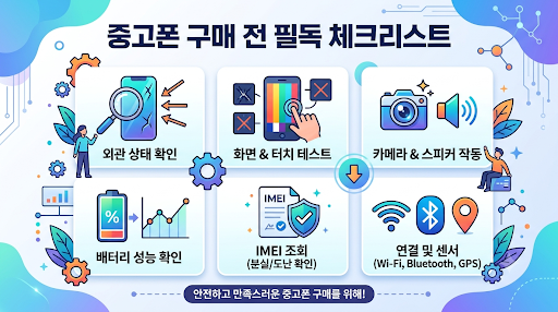 갤럭시 중고폰 구매 전 체크리스트｜이것만큼은 꼭 확인하세요