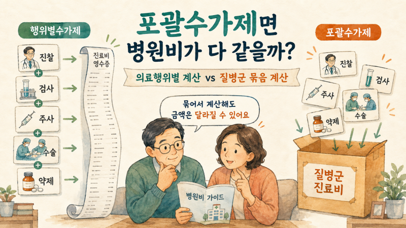 포괄수가제란｜같은 수술인데 병원비가 다른 이유
