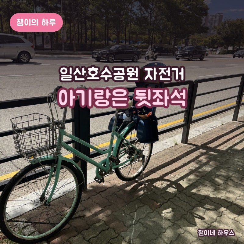일산호수공원 아기 자전거, 24,000원 내고 한 바퀴도 못 탔어요