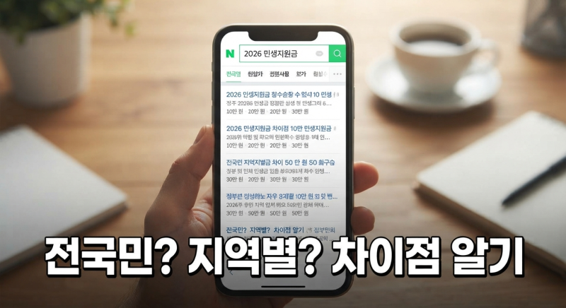 "혹시 나도 받을수 있을까?" 2026 민생지원금 완벽 정리 전국민 민생회복지원금 확인하는 법