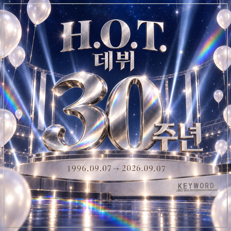H.O.T. 데뷔 30주년 _ 9월 7일, ‘캔디’와 흰색 풍선으로 기억하는 K팝 1세대