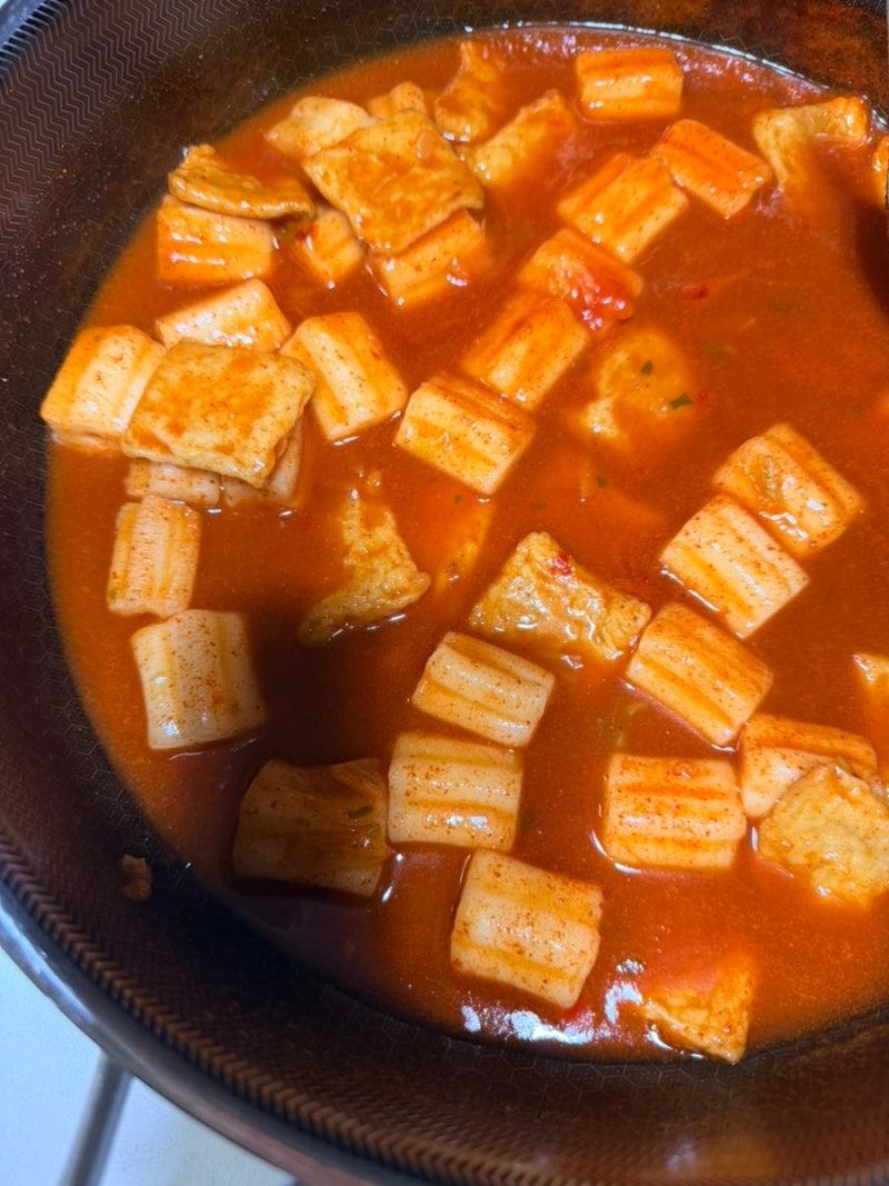 GS더프레시 미미네 부산쌀떡볶이 후기 오리지널보다 맛있었던 냉동 떡볶이