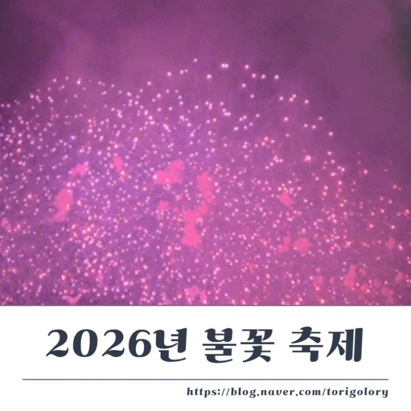 2026년 여의도 서울 세계불꽃축제 명당 나라별 순서 총정리 꿀팁
