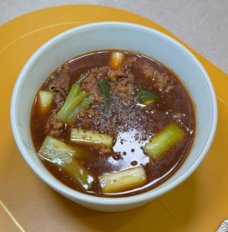 [간단 레시피] 감칠맛 폭발! 차돌박이 카레우동 황금레시피