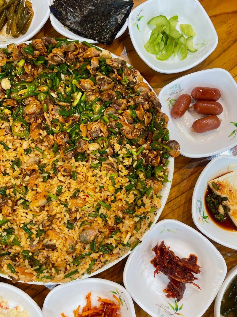 강릉 맛집 엄지네포장마차 본점 꼬막무침비빔밥 2인 솔직후기✨