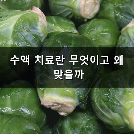 몸이 으슬으슬할 때 수액 치료 왜 효과적일까 빠른 회복 돕는 과정