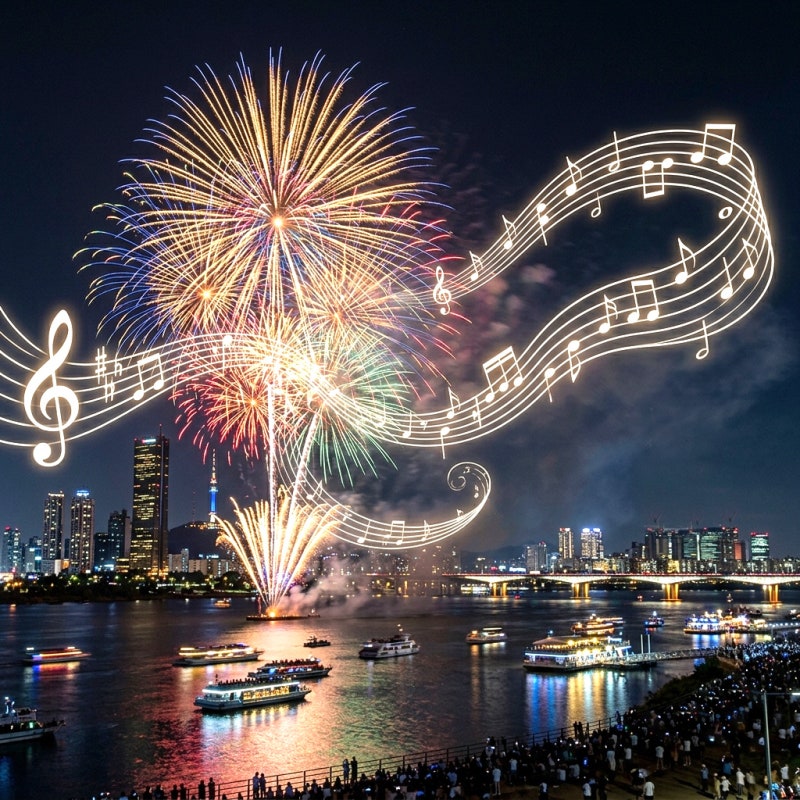 2026 세계불꽃축제 한국팀 노래 음악 리스트 한화 여의도 한강 불꽃놀이 행사