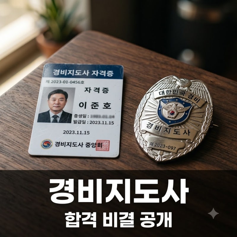 "노후 대비 끝판왕이라길래.." 50대 아빠가 경비지도사자격증 딴 진짜 이유