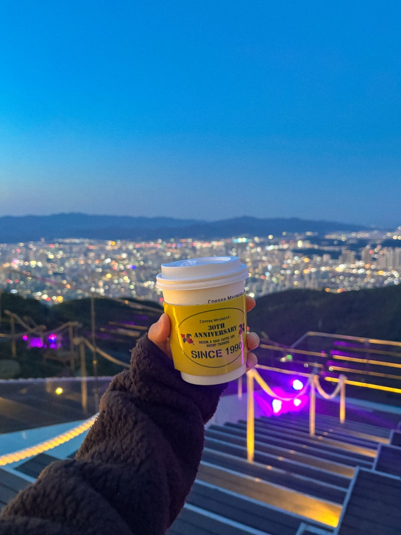 大邱旅遊路線 必訪景點 前山纜車價格 夜景心得