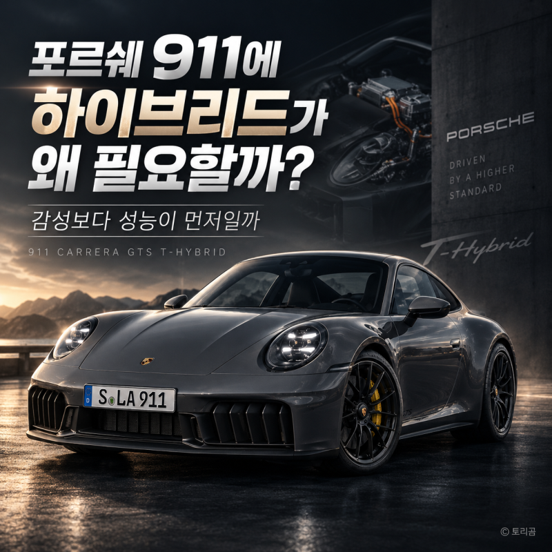 포르쉐 911에 하이브리드가 왜 필요할까? 541마력 GTS 가격과 성능의 이유