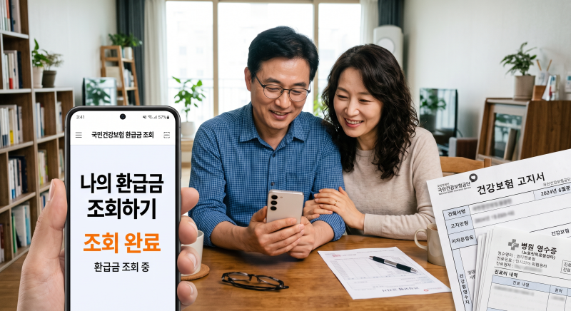 건강보험 환급금 조회해 보셨나요? 과오납부터 본인부담상한제까지