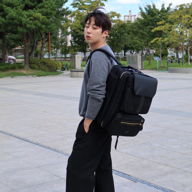 30대 남자 백팩 추천, 제이오웜홀 모듈러 백팩 여행용으로도 좋아