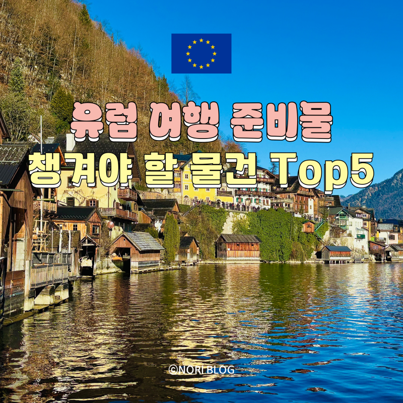 유럽 여행 N회차가 캐리어에 넣는 필수 준비물 Top5 다이소 추천템