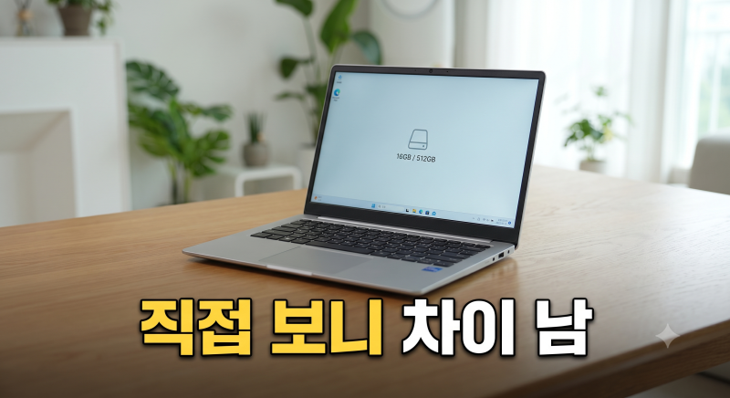 사무용 가성비 노트북 추천 베이직북14 16GB 512GB 직접 써본 솔직한 장단점