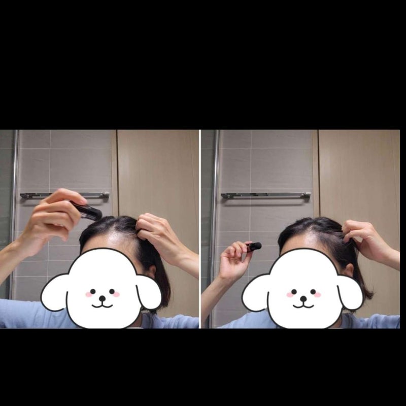 스틱팡 후기｜흰머리 직접 가려본 새치커버 스틱 솔직후기