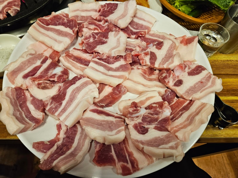 금호동 삼겹살 맛집 우촌숯불갈비, 국내산 삼겹살 솔직 후기