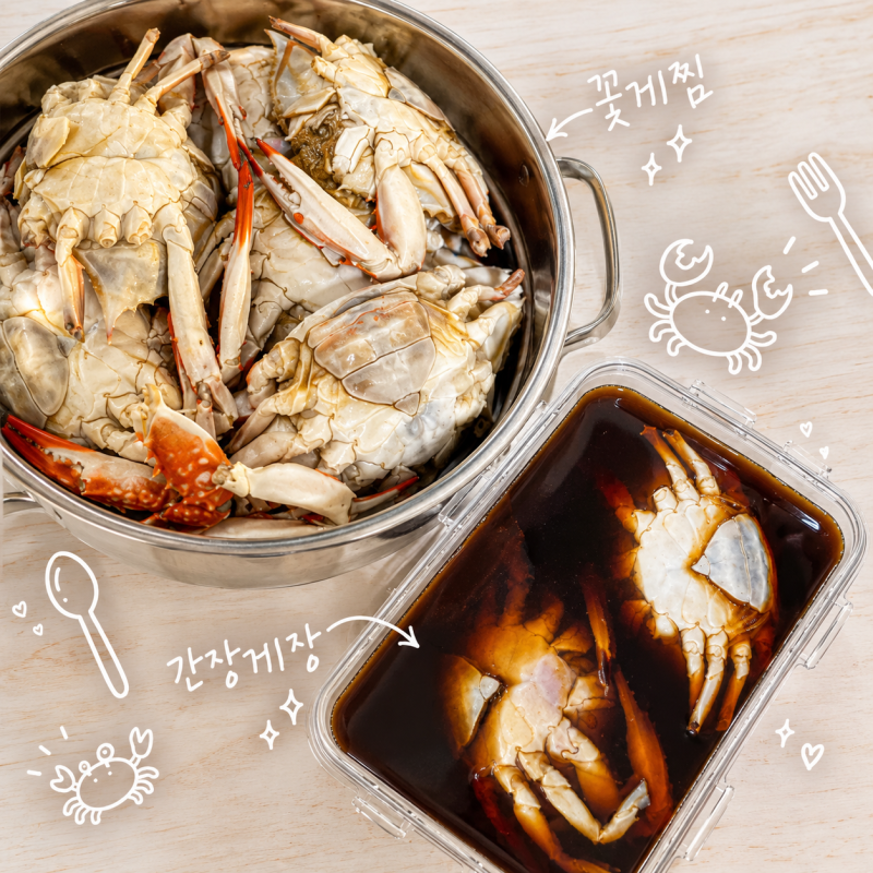 [신혼 일상] 홈플러스 꽃게 3kg 29,700원 톱밥꽃게 꽃게찜 간장게장 만들기