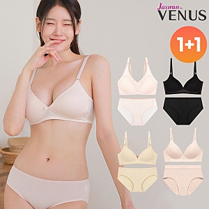 비너스 인견 노와이어 브라 팬티 세트 빅사이즈 여름 속옷 선택 팁