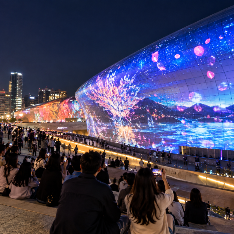 서울라이트 DDP 2026 가을 관람시간과 무료 관람 위치