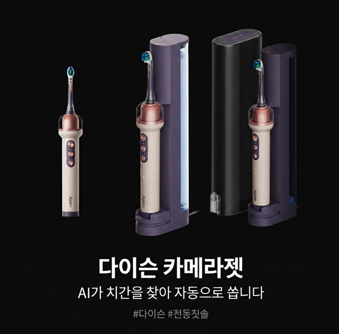 다이슨이 칫솔을 만들었다 — 74만원짜리 전동칫솔의 기술 해부