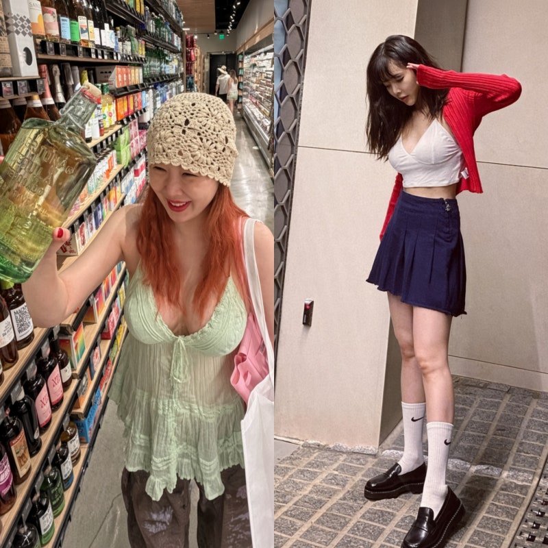 "살찌니까 오히려 좋아" 뼈말라틈에 더욱돋보이는 톱아이돌 몸매.JPG