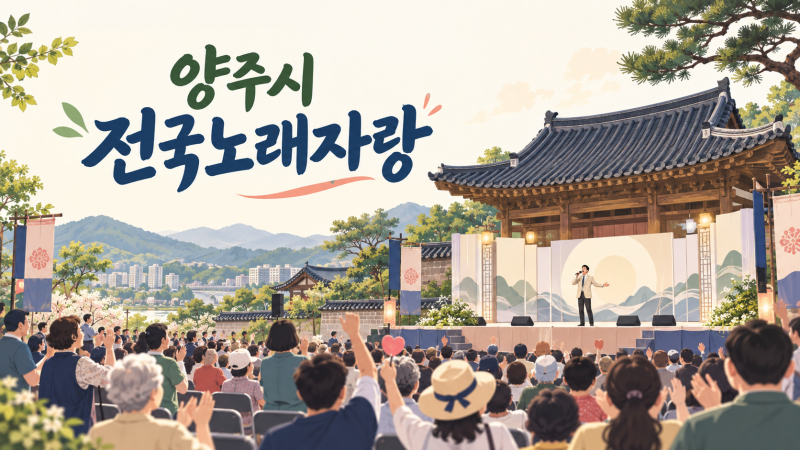 양주시 전국노래자랑, 예심부터 본선까지 한눈에 정리