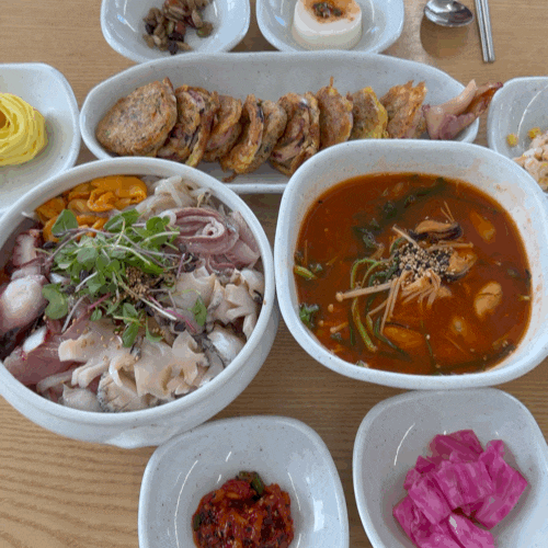 속초현지인찐맛집 속초항아리물회 주말 웨이팅 주차 후기