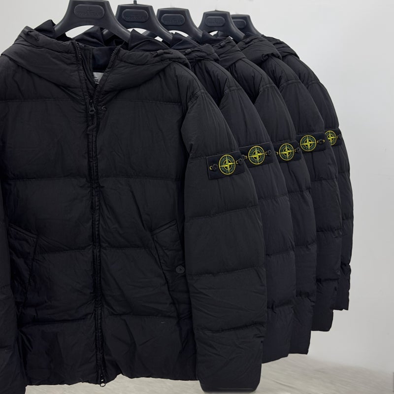 스톤아일랜드 패딩 크링클랩스 후드 롱패딩 26FW 신상품 입고 (백화점가 대비 70만원 할인중)