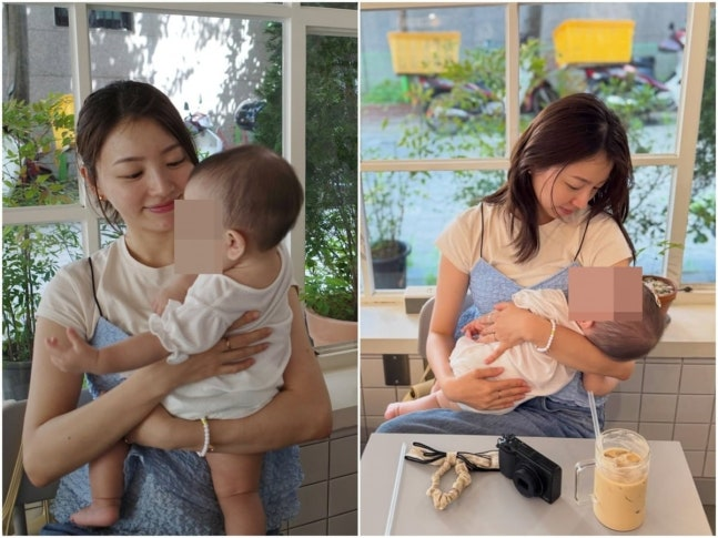 "벌써 이렇게 컸네" 이민우 아내 이아미, 둘째 딸과 전한 결혼 후 근황