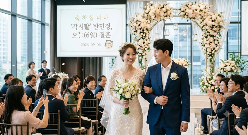 '각시탈' 반민정, 오늘(6일) 웨딩마치…46세 배우가 전한 결혼 소감