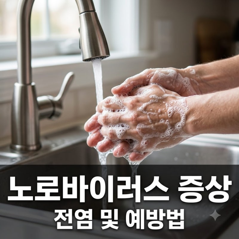 "노로바이러스 증상 및 잠복기 확인법!" 전염 예방을 위한 핵심 요약