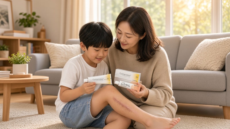 흉터 연고 노스카나겔·콘투락투벡스, 여름이 남긴 자국의 선택지