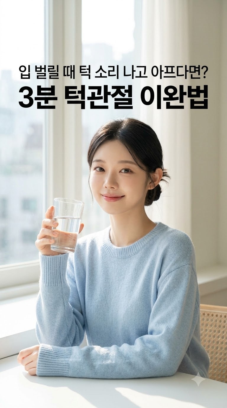 입 벌릴 때 딱딱 소리 나고 귀 밑 뻐근한 턱관절증후군! 관절 마찰 잡고 근육 풀어주는 '마그....