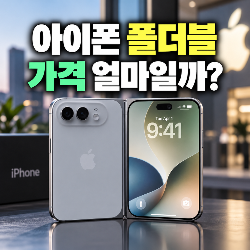 아이폰 폴더블 가격 얼마나 될까?｜출시일·디자인·예상 스펙 정리