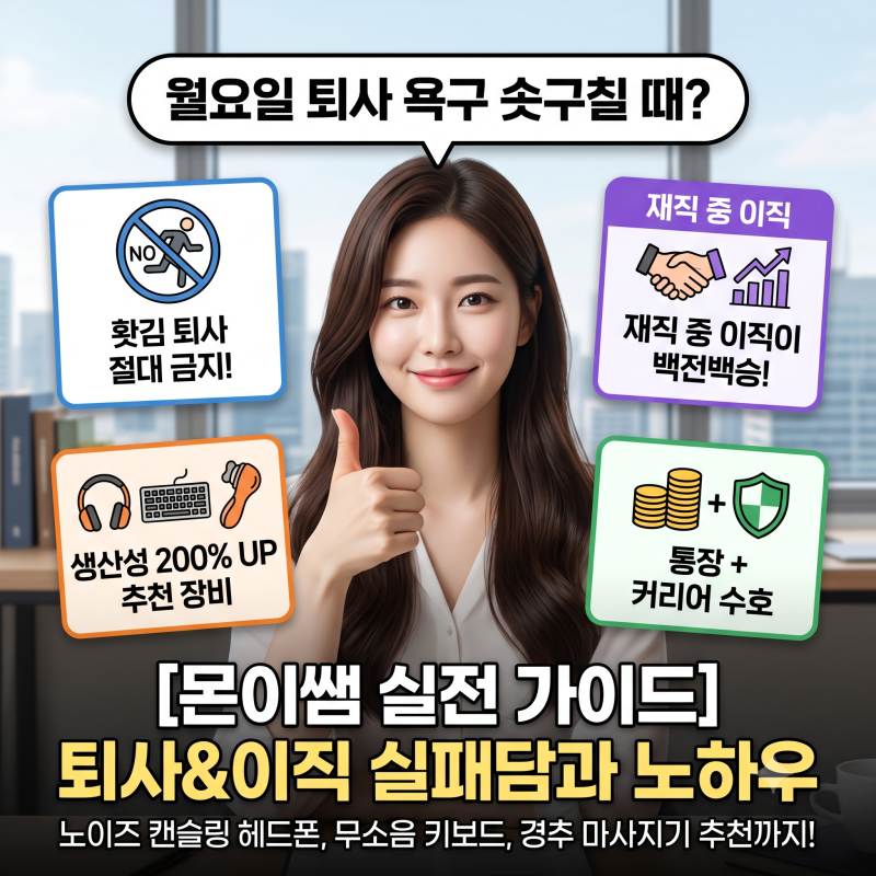 "월요일 출근길, 당장 사직서 던지고 싶다면?" 소연 '퇴사할게여'로 풀어보는 실효성 있는 이....