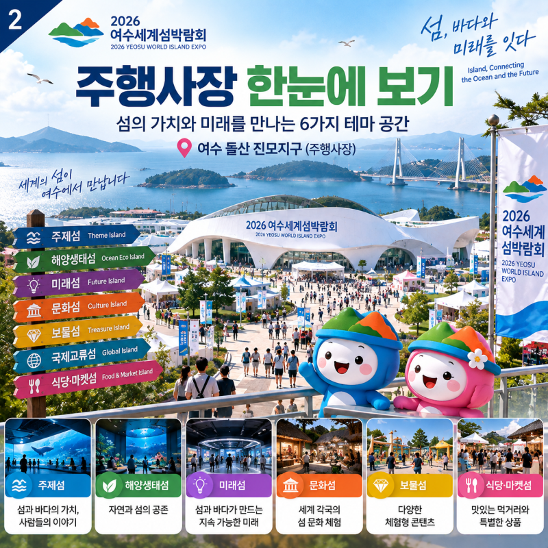 2026 여수세계섬박람회 개막…61일간 열린다, 입장료·볼거리·여행 꿀팁 총정리
