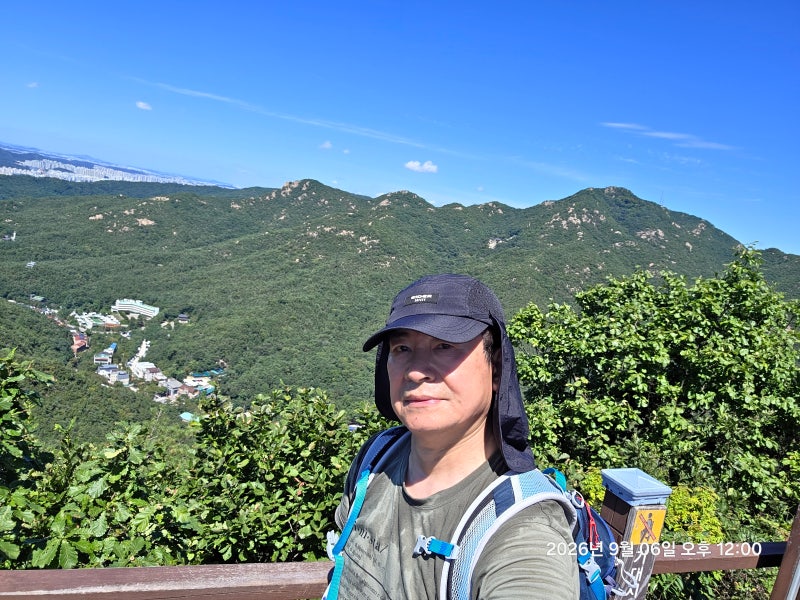 26.9.6 안양비봉산(대림대~무명봉~임도~항공무선표지소밑~정상전망대~군부대입구~비산동)