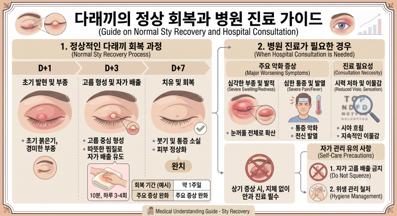 눈밑다래끼 빨리 없애려고 이것부터 했다면 잠깐 멈추세요