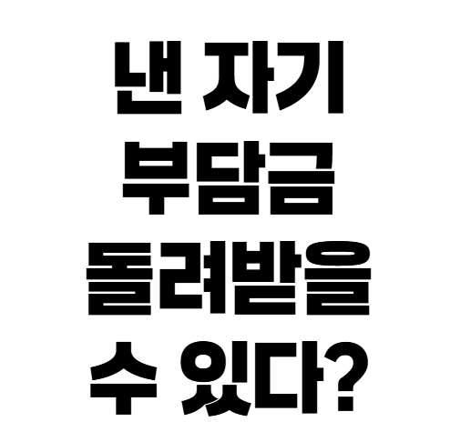 자동차 사고 후 자기부담금 냈다면 꼭 확인하세요｜환급되는 경우