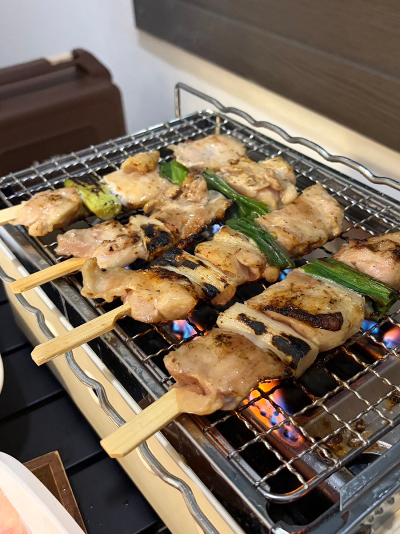 야키토리 토리야 꼬치구이 6종 후기 ㅣ캠핑 꼬치 구이 밀키트