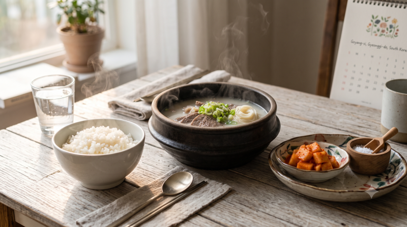 설렁탕에 깍두기 조합이 혈관을 망친다? 흰쌀밥과 최악의 궁합 음식 3가지