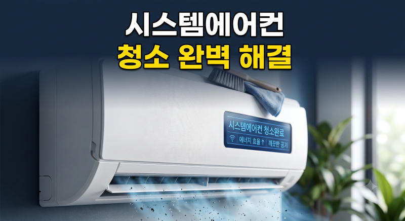 시스템 에어컨 실내기 실외기 청소 방법: 악취·전기세 잡는 주기별 케어 가이드
